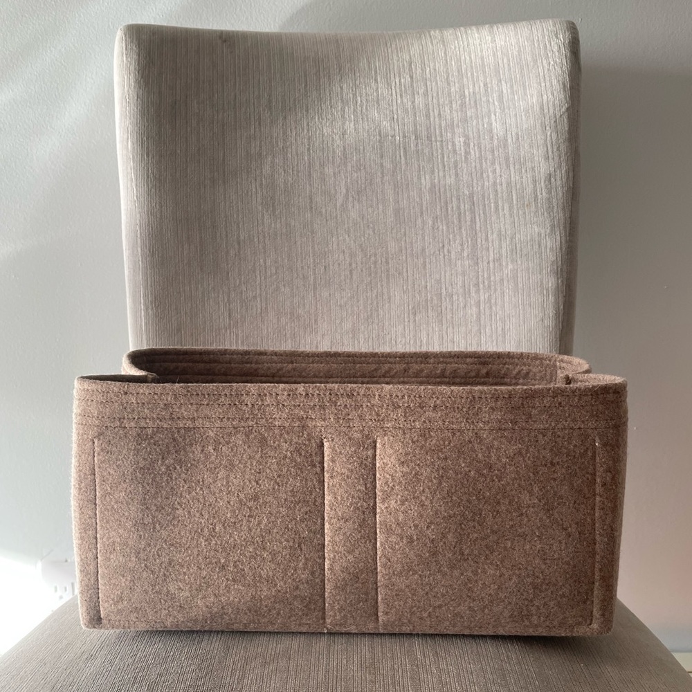 Samorga Hermes Garden Party 36 thick felt bag insert excellent